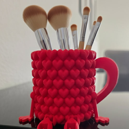 Hearts Mug (Multipurpose Container) | V-Forge 3D