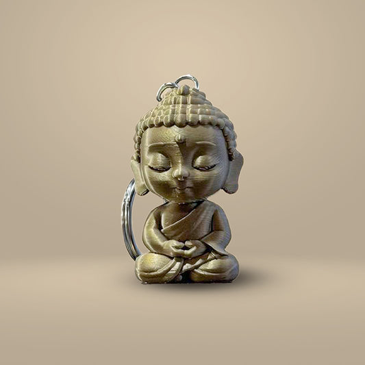 Chibi Buddha Keychain | V-Forge 3D