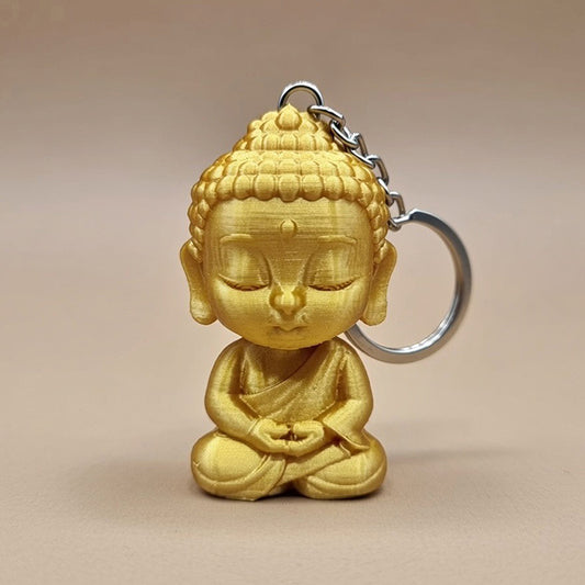 Chibi Buddha Keychain | V-Forge 3D