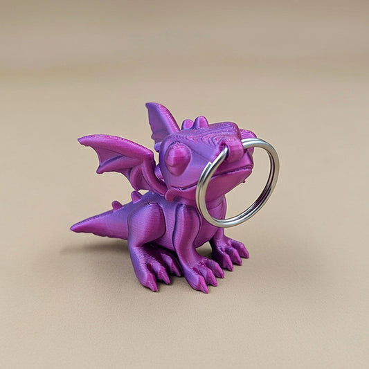 Cute Dragon Keychain | V-Forge 3D