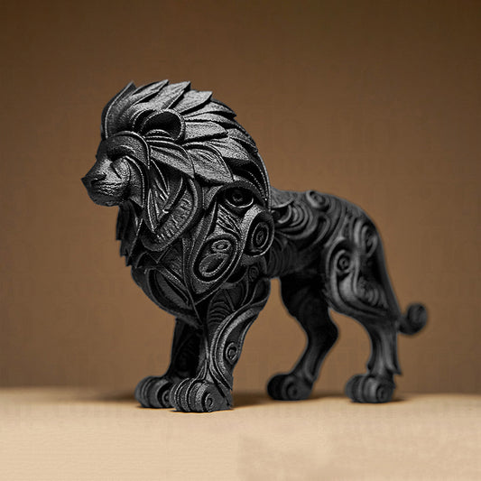 Designer Lion Sculpture | V-Forge 3D