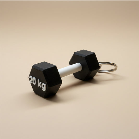 Customizable Dumbbell Keychain | V-Forge 3D