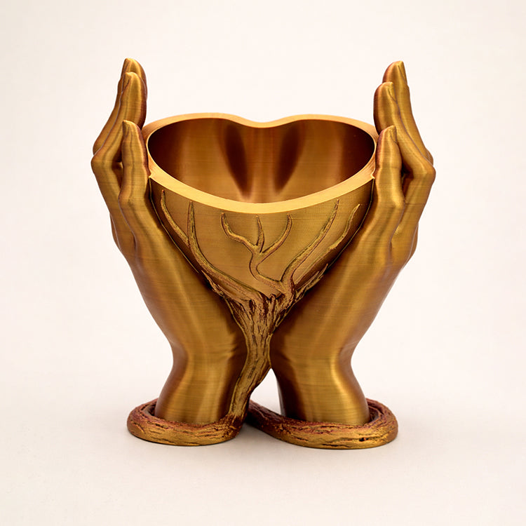 Hands Heart Vase | V-Forge 3D