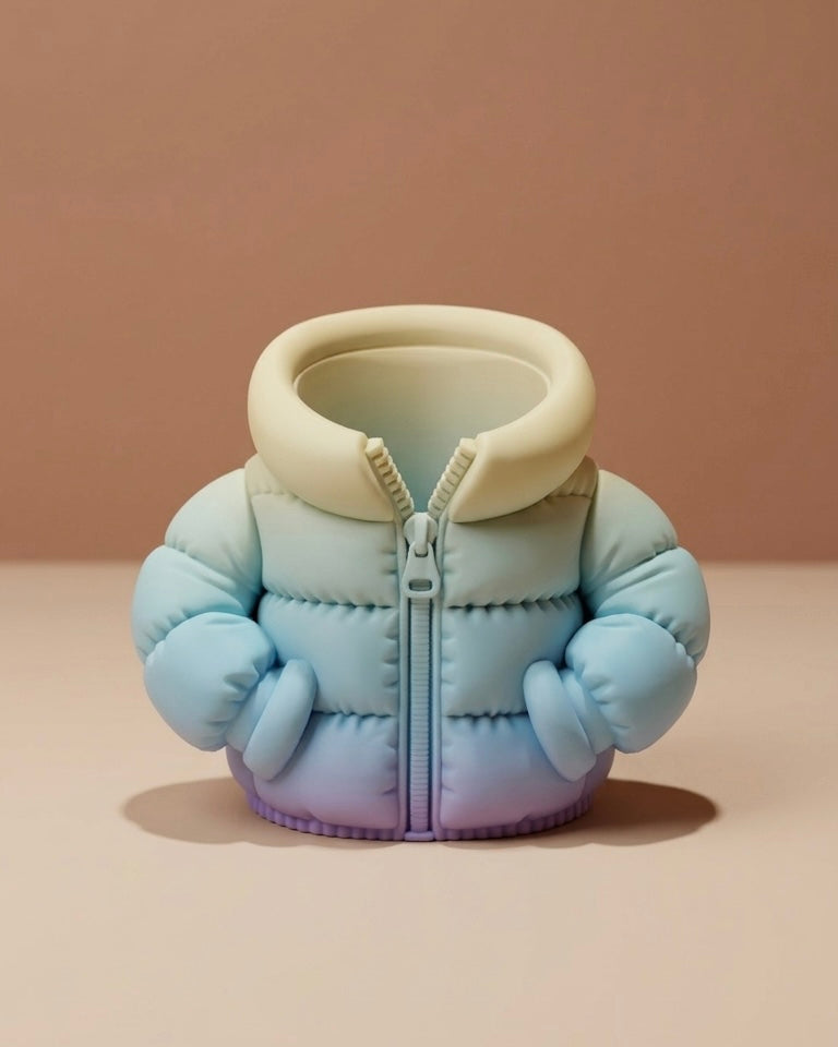 Gradient Puffer Pen Stand | V-Forge 3D