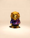 Golden Lion Figurine | V-Forge 3D