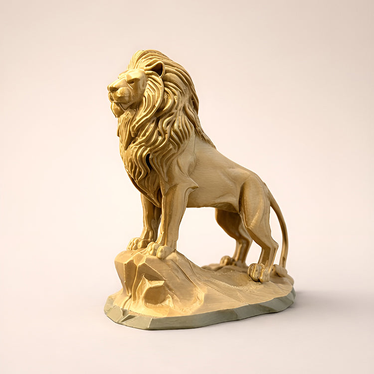 Majestic Lion Statue | V-Forge 3D
